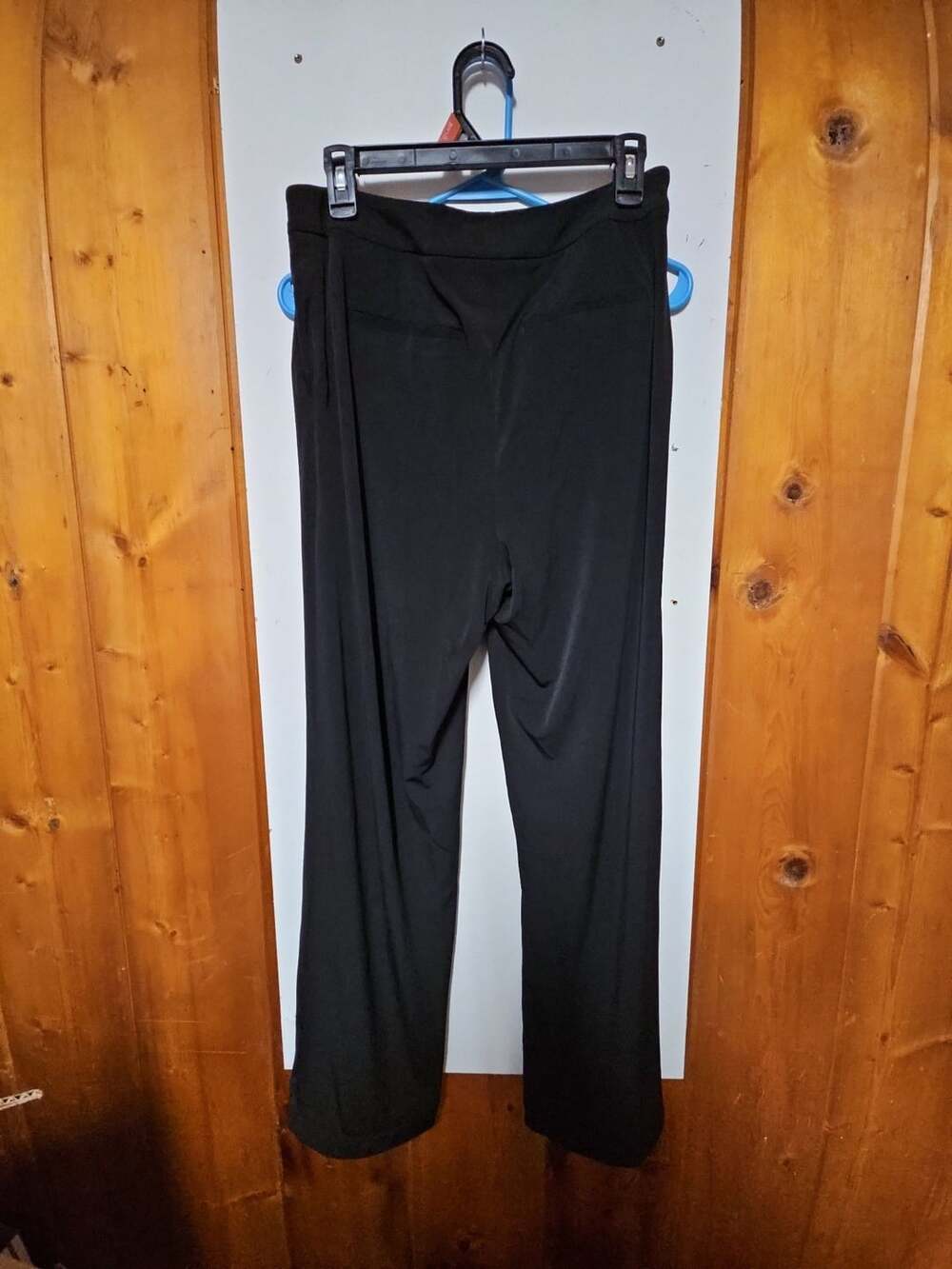 (541) Express Wide Leg Mid Rise Size 4R Black Pants